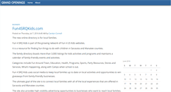 Desktop Screenshot of grandopenings.blogs.heraldtribune.com