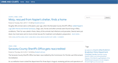 Desktop Screenshot of crimeandcourts.blogs.heraldtribune.com